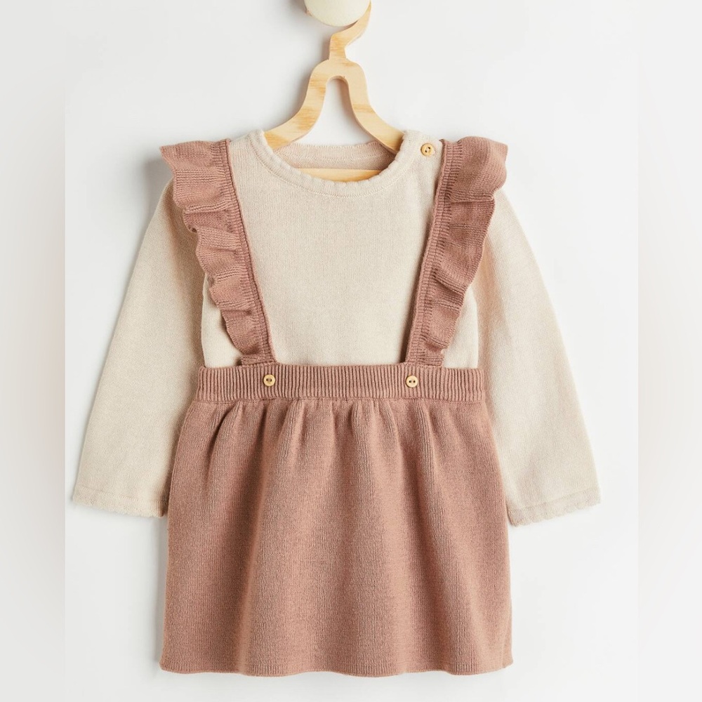 H&M 2-PIECE COTTON SET for baby girls